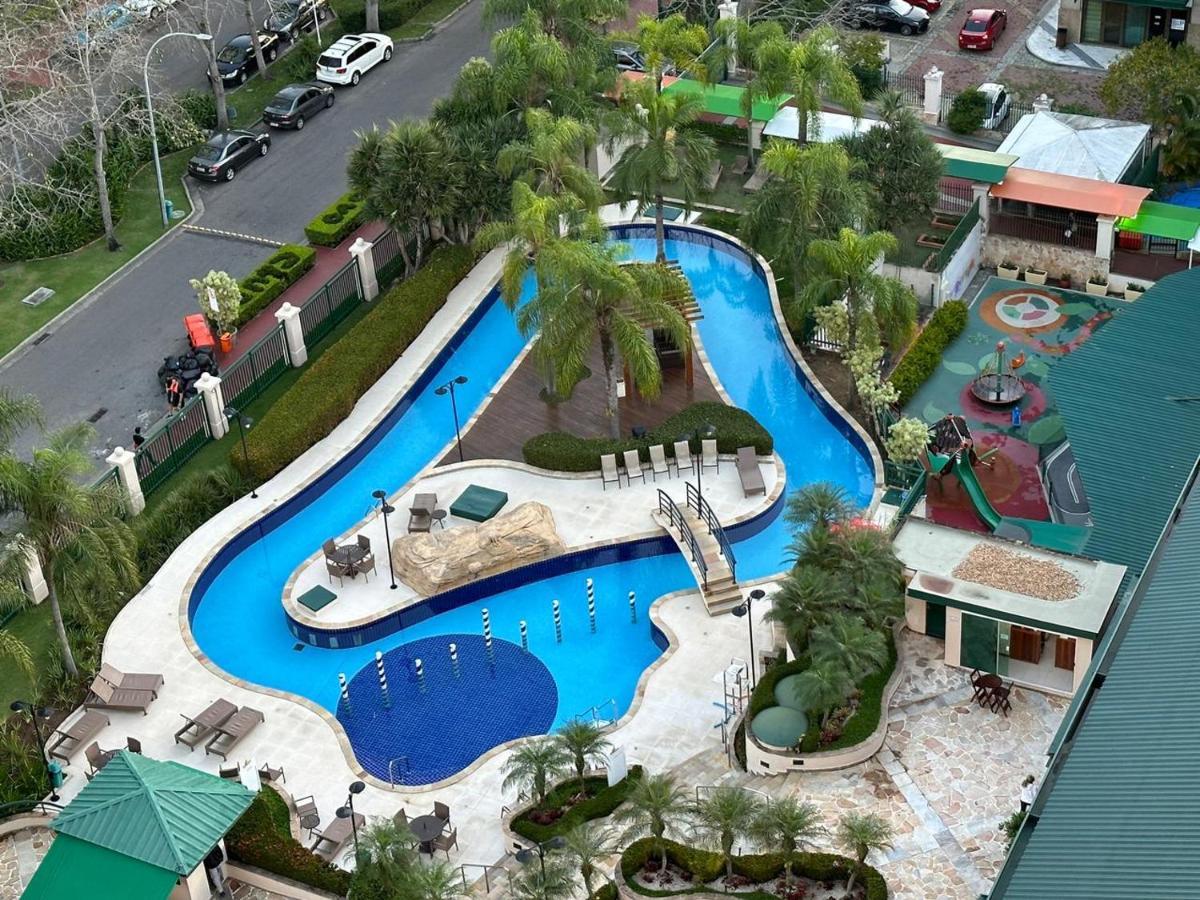 ريو دي جانيرو Flat Com Vista Panoramica -15- Na Barra Da Tijuca - Estacionamento Gratuito - Frigobar - Ar Condicionado - Piscina - Academia - Balsa Para Praia Gratis - Varanda - Vista Parcial Mar E Lagoa المظهر الخارجي الصورة